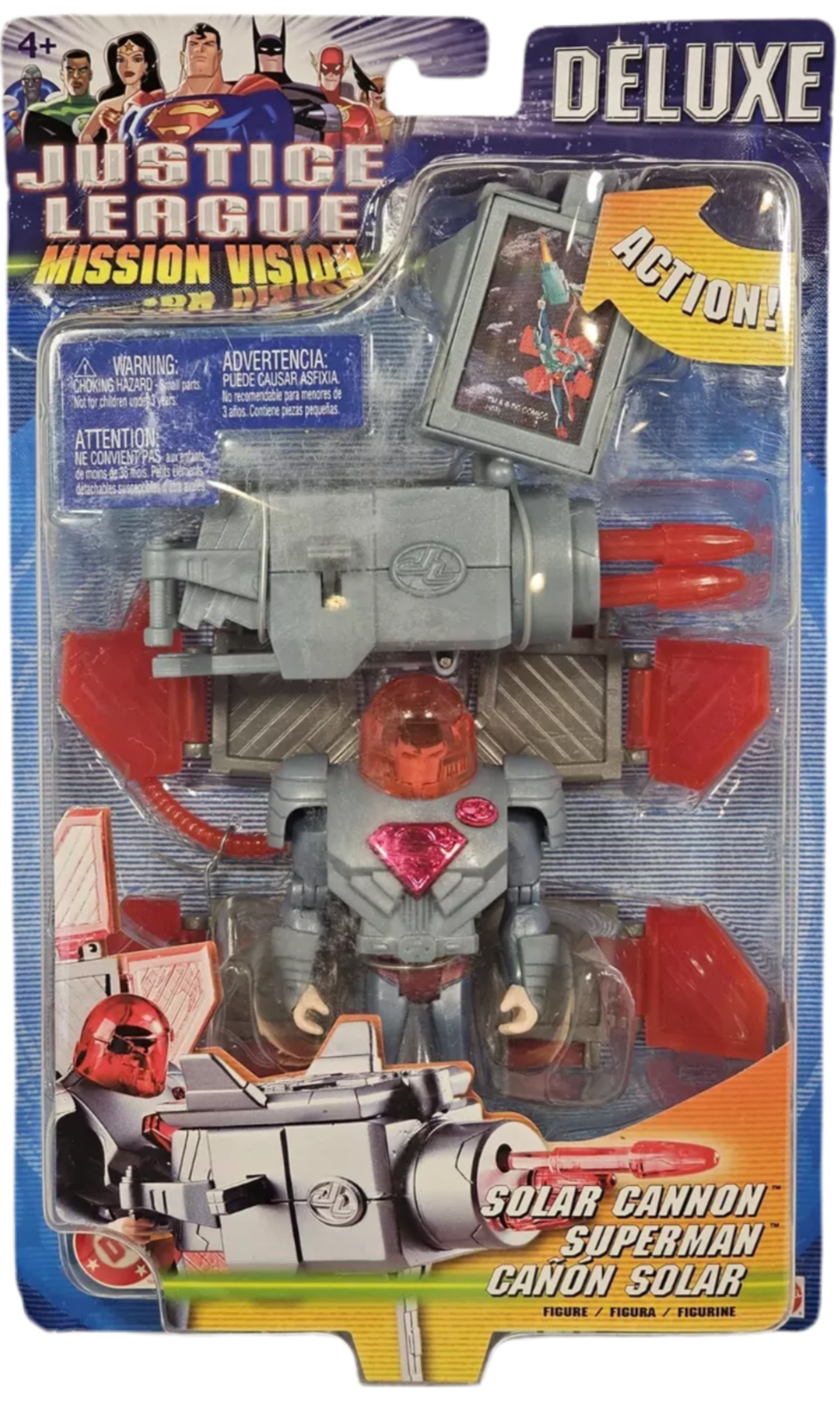 DC: Justice League: Superman (Solar Cannon)