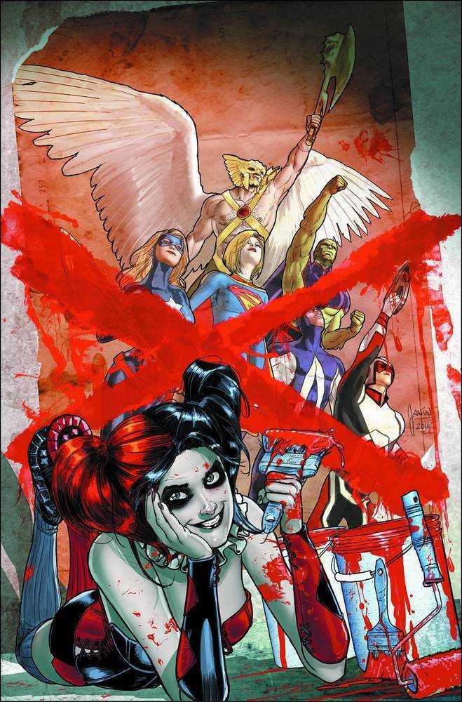 Justice League United #9 Harley Quinn Variant Edition