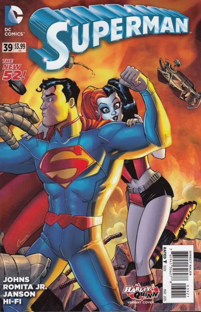 Superman #39 Harley Quinn Variant Edition