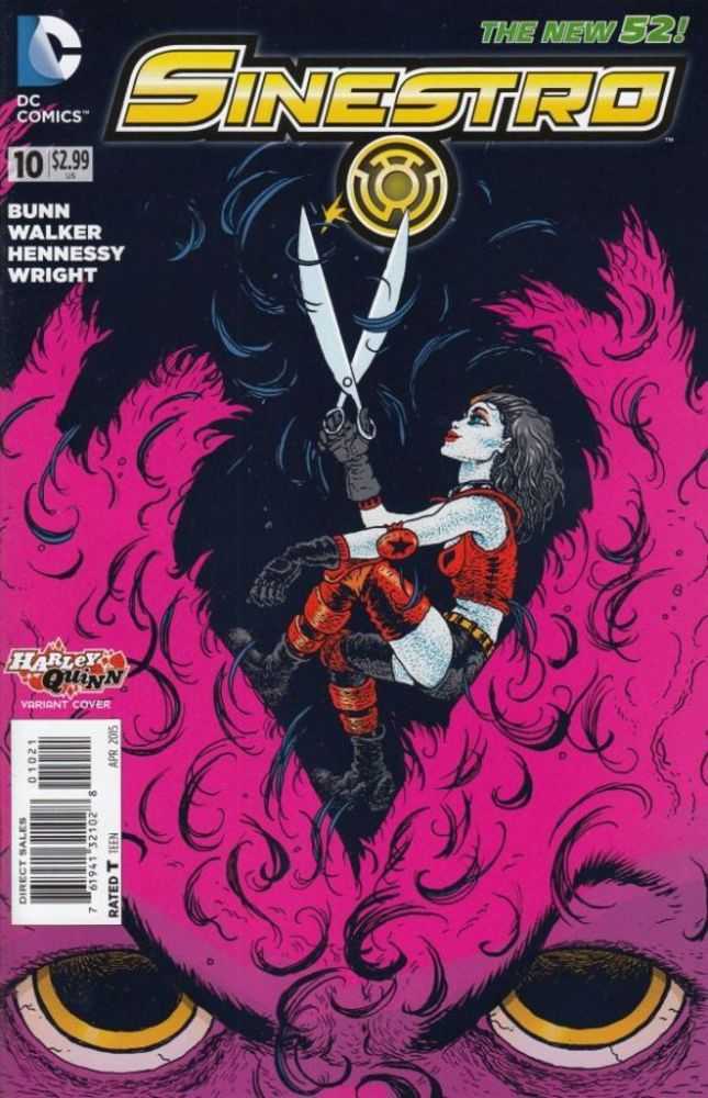 Sinestro #10 Harley Quinn Variant Edition