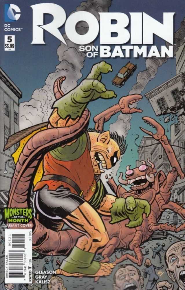 Robin Son Of Batman #5 Monsters Variant Edition