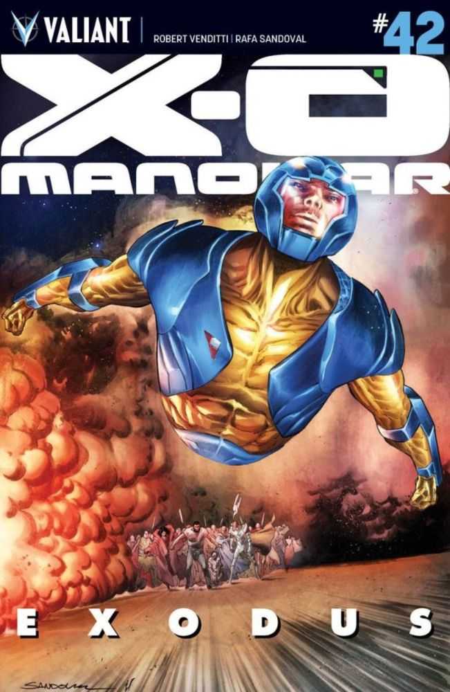 X-O Manowar #42 Cover A Sandoval