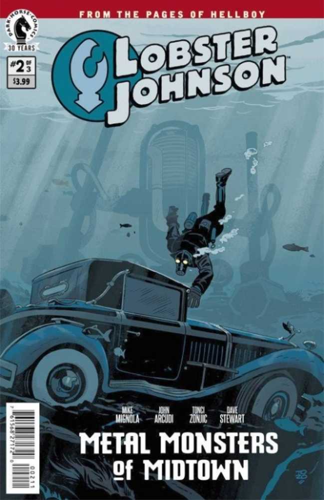 Lobster Johnson Metal Monsters Of Midtown #2 (Of 3)