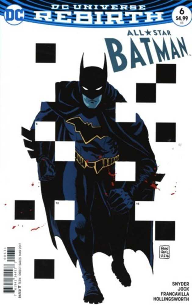 All Star Batman #6 Jock Variant Edition