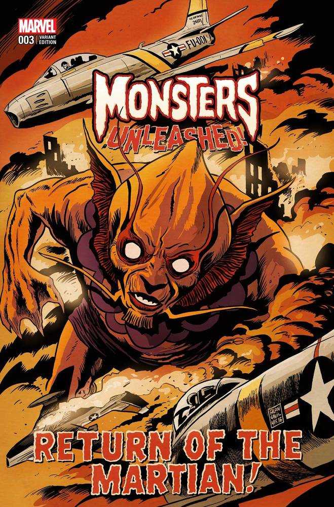 Monsters Unleashed #3 (Of 5) Francavilla 50s Movie Poster Va