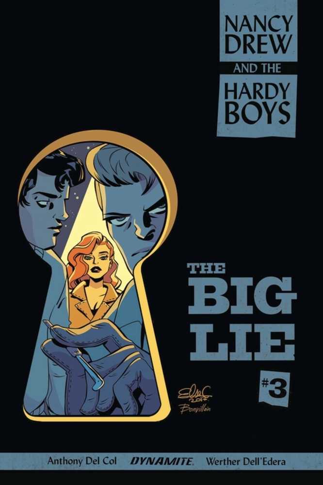 Nancy Drew Hardy Boys #3 Cover B Charretier