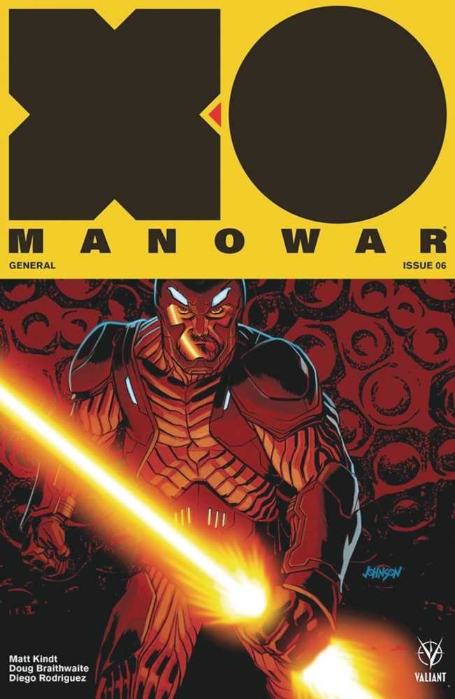 X-O Manowar (2017) #6 Cover B Johnson
