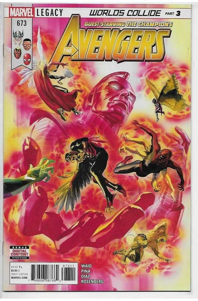 Avengers #673 Leg