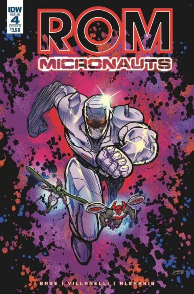 Rom & The Micronauts #4 (Of 5) Cover B Milonogiannis