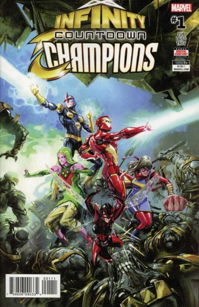 Infinity Countdown Champions #1 (Of 2)