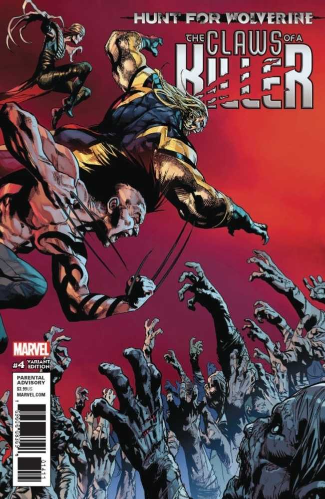 Hunt For Wolverine Claws Of Killer #4 (Of 4) Shaw Variant