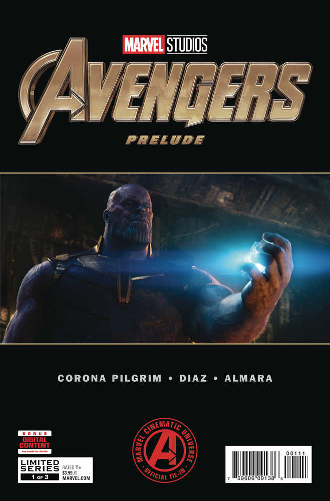 Marvels Avengers Untitled Prelude #1 (Of 3)