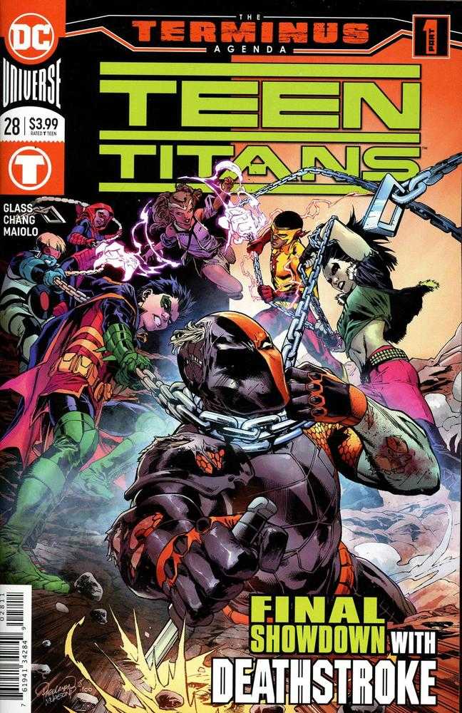Teen Titans #28 Terminus Agenda