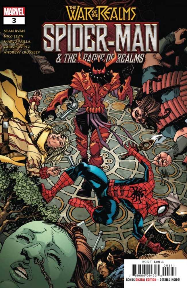 Spider-Man & League Of Realms #3 (Of 3)