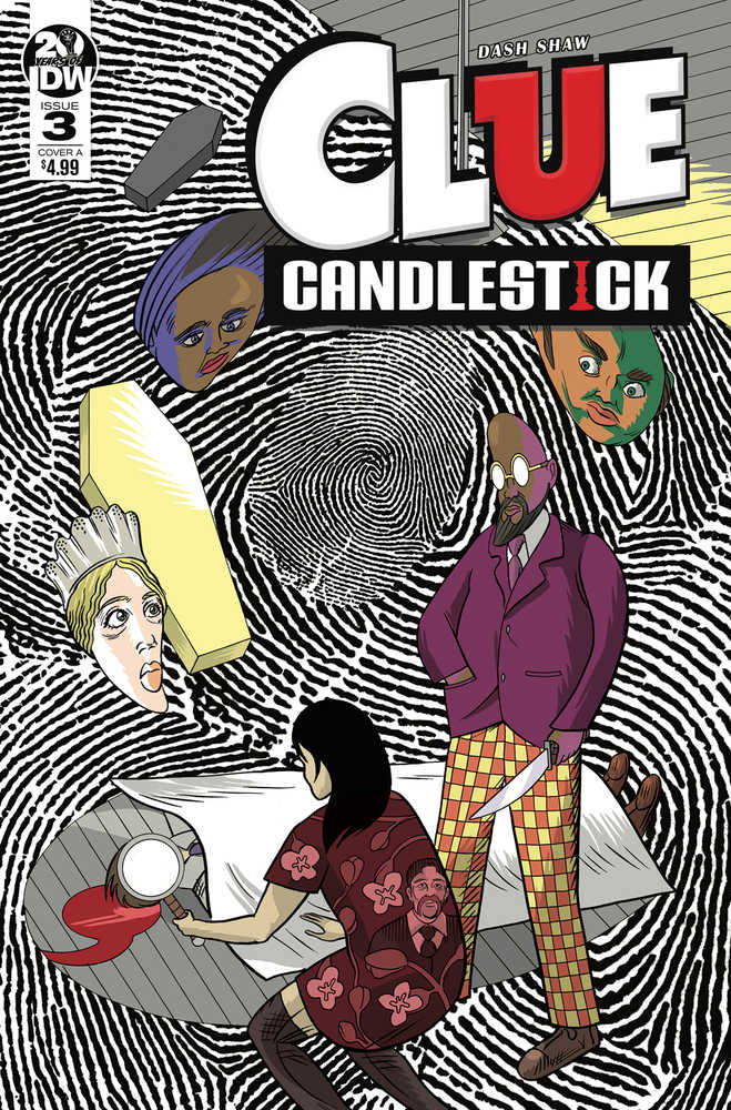 Clue Candlestick #3 Cover A Shaw