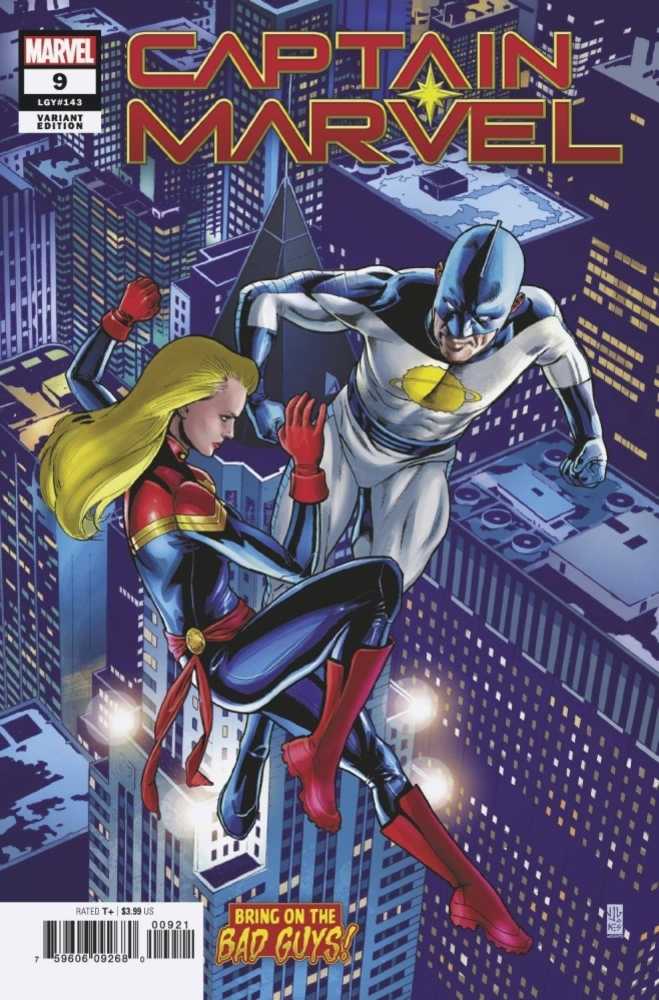 Captain Marvel #9 Artist Bobg Variant
