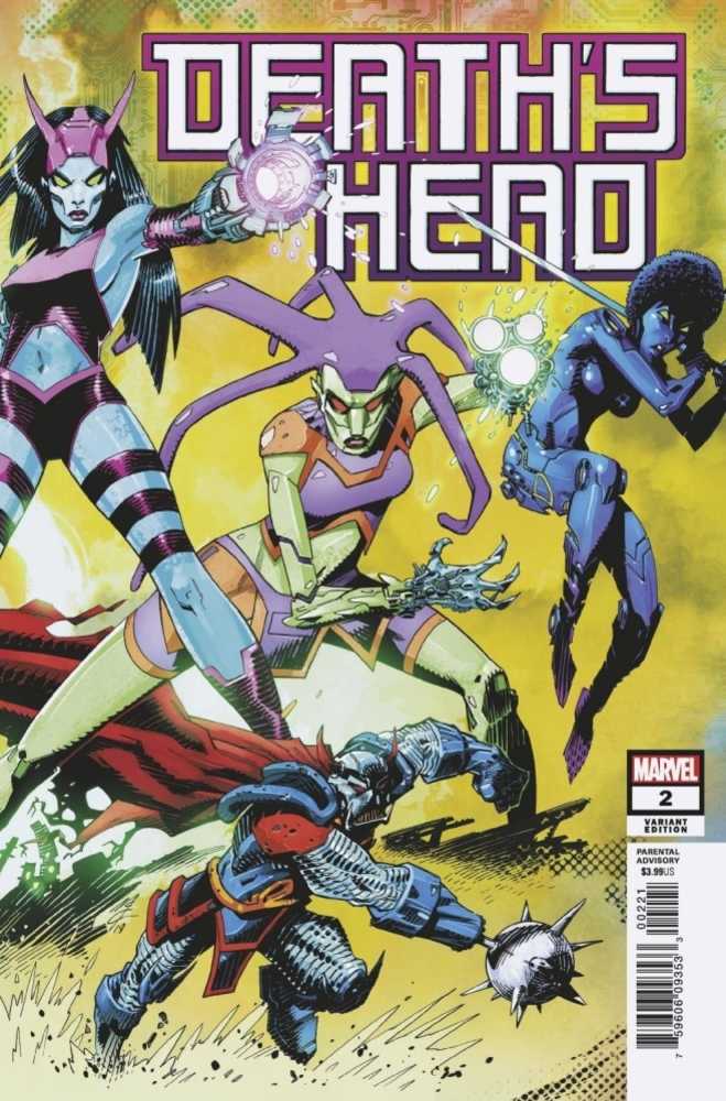 Deaths Head #2 (Of 4) Mccrea Connecting Variant