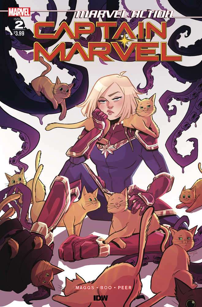 Marvel Action Captain Marvel #2 (Of 3) Cover A Boo