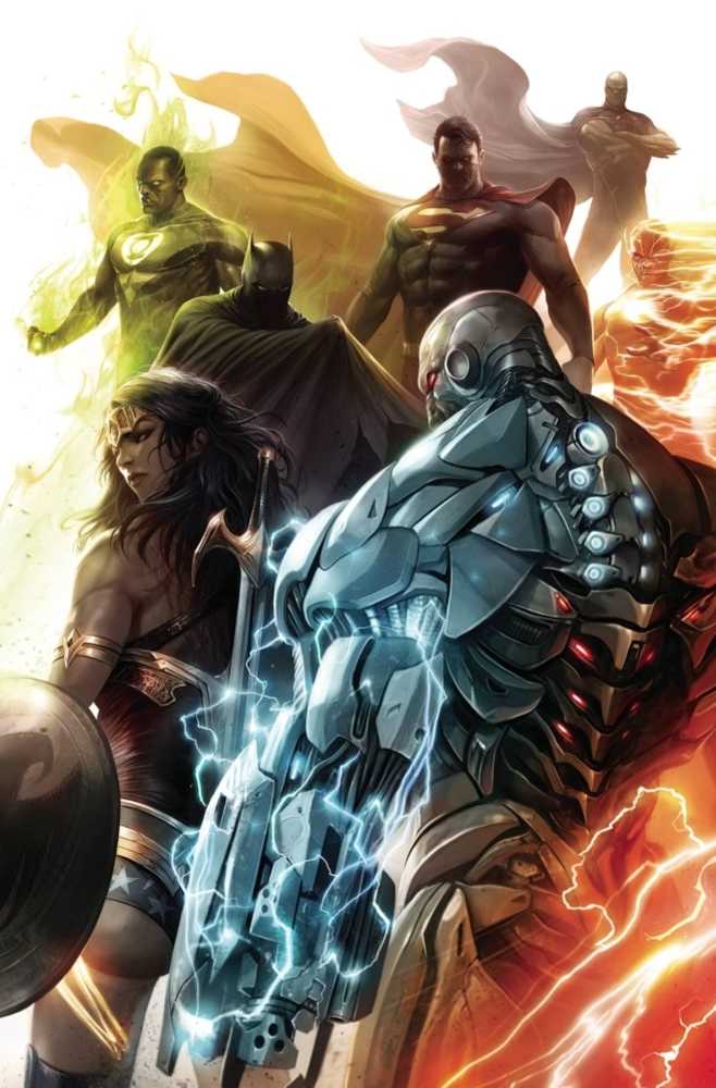 Justice League #34 Card Stock Variant Edition Yotv