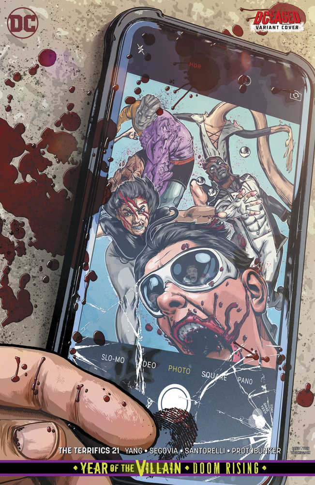 Terrifics #21 Variant Edition Yotv