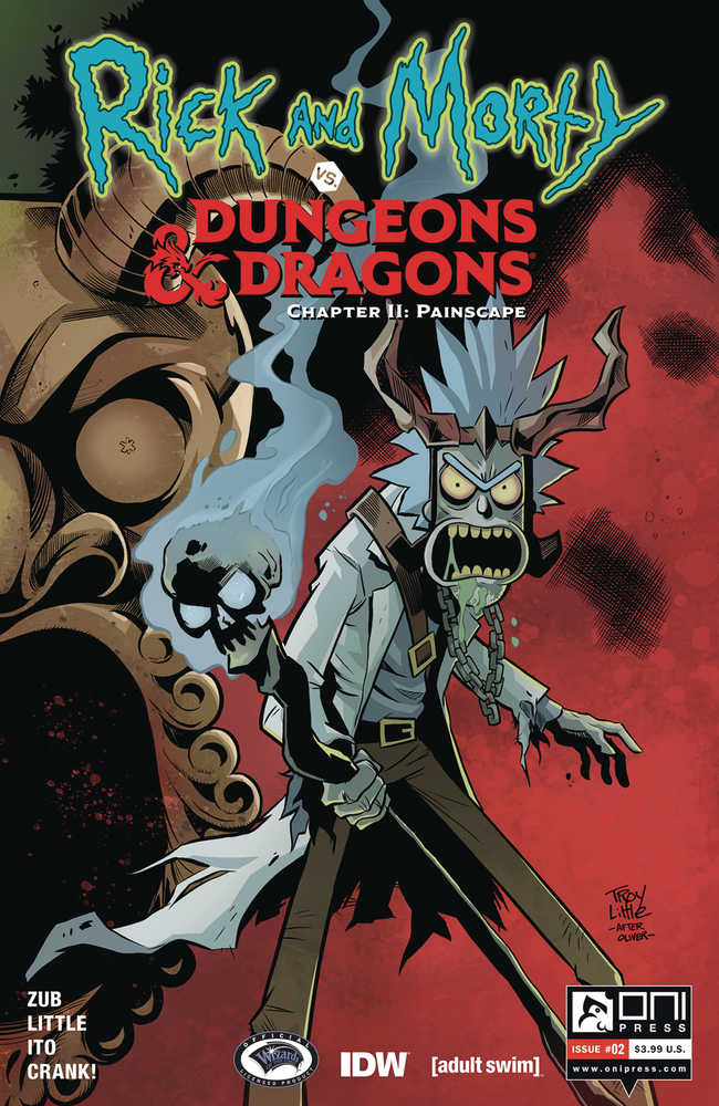 Rick & Morty vs Dungeons & Dragons II Painscape #2 Cover A Little (Mature)