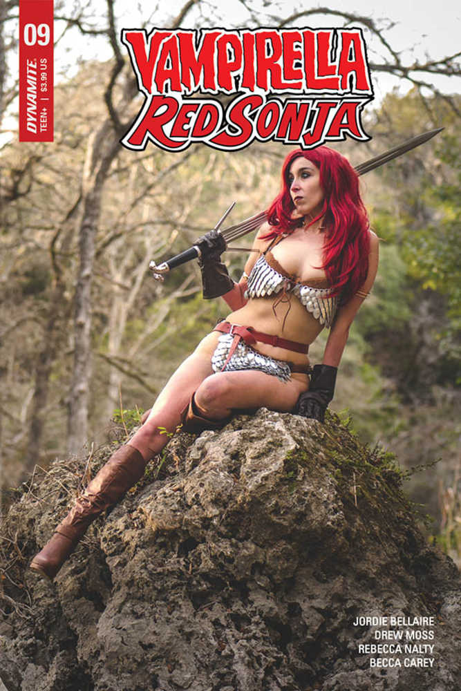 Vampirella Red Sonja #9 Cover D Athena Rose Cosplay