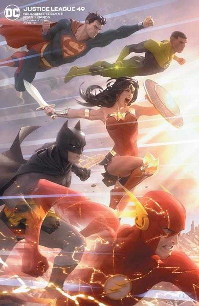 Justice League #49 Nick Derington Variant Edition