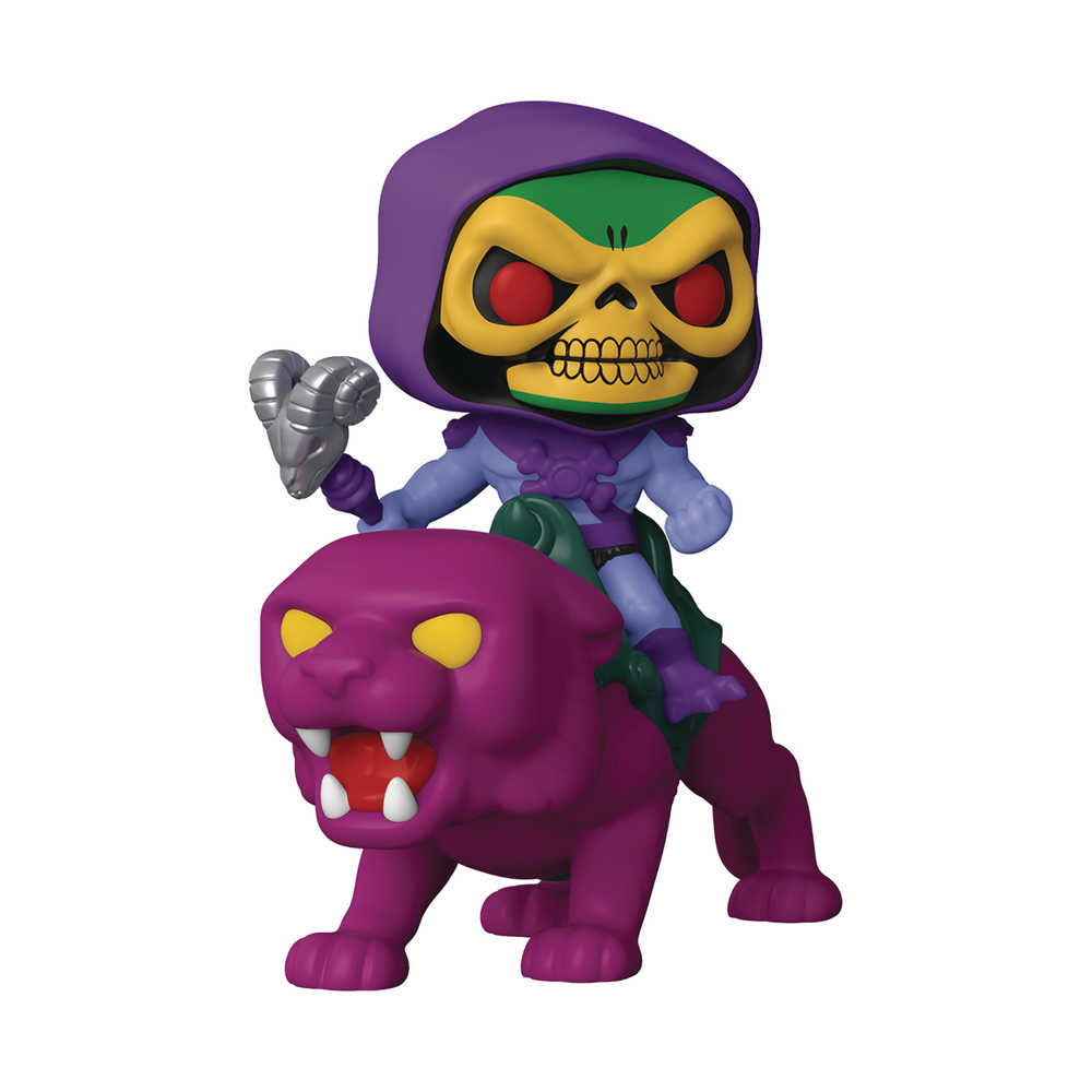 Pop Rides Masters of the Universe Skeletor On Panthor Vinyl Figure