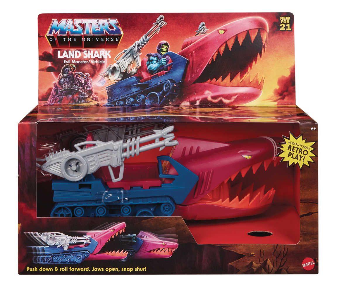 Masters of the Universe Origins Land Shark Case