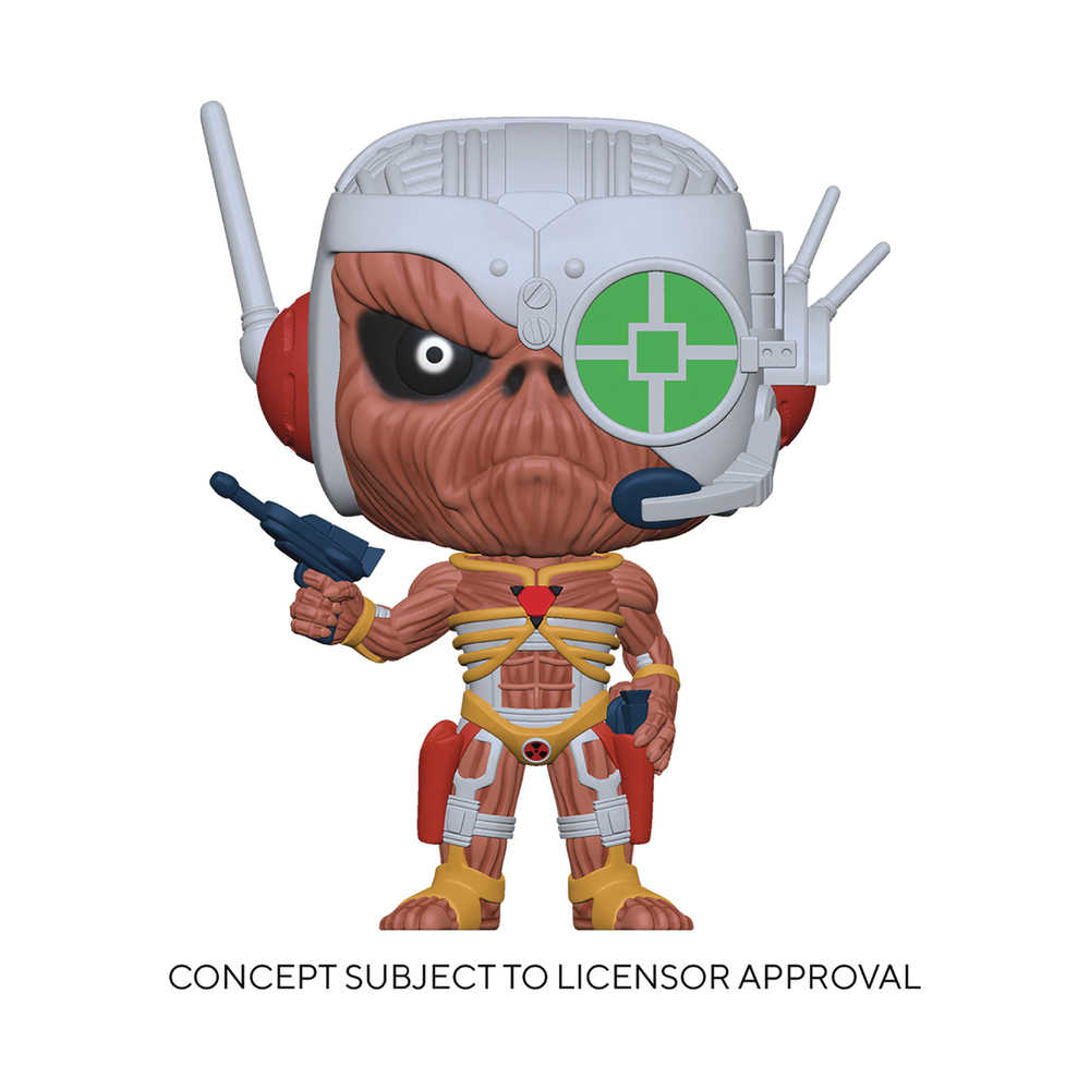 Pop Rocks Iron Maiden Eddie Somewhere In Time with Chase Figure (