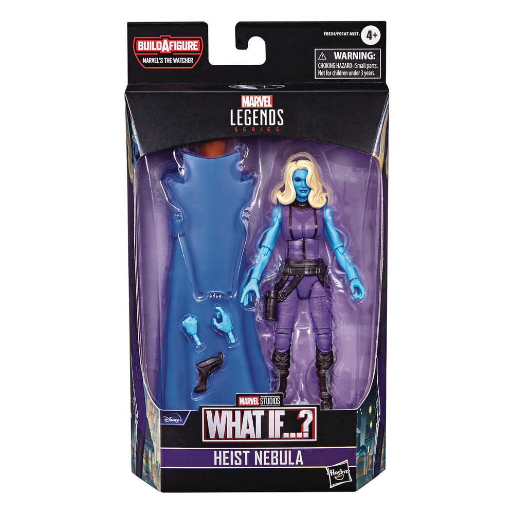 Marvel Disney Plus Legends 6in Heist Nebula Action Figure Case