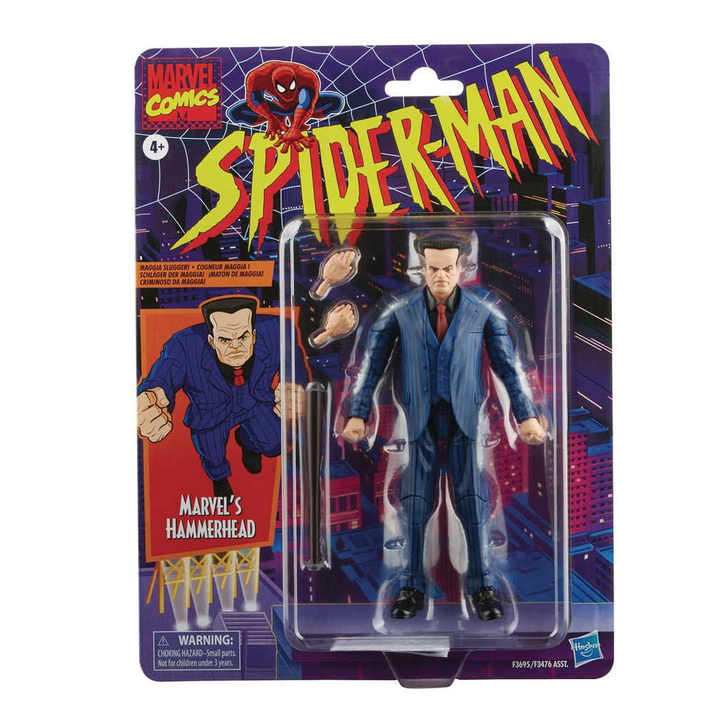 Spider-Man Legends Retro 6in Hammerhead Action Figure Case