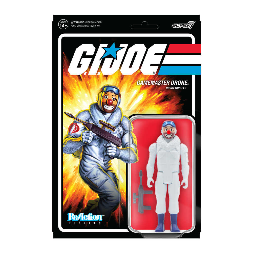G.I. Joe Wave 2 Gamemaster Reaction Figure