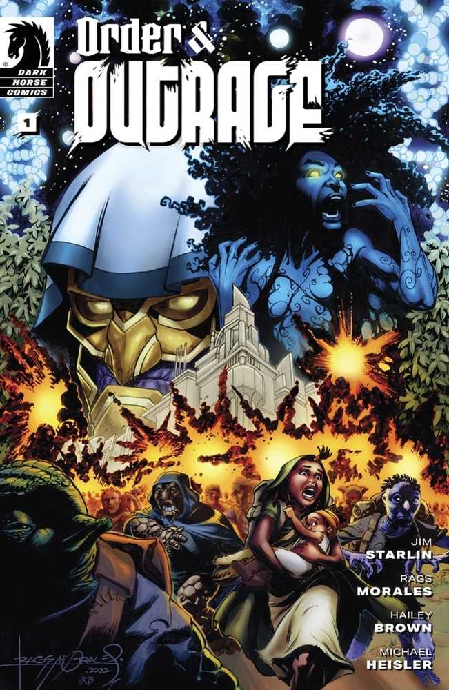 Order And Outrage #1 (Of 4) Cover A Morales