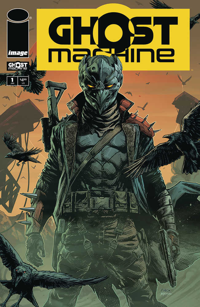 Ghost Machine (One Shot) Cover E Jason Fabok Variant