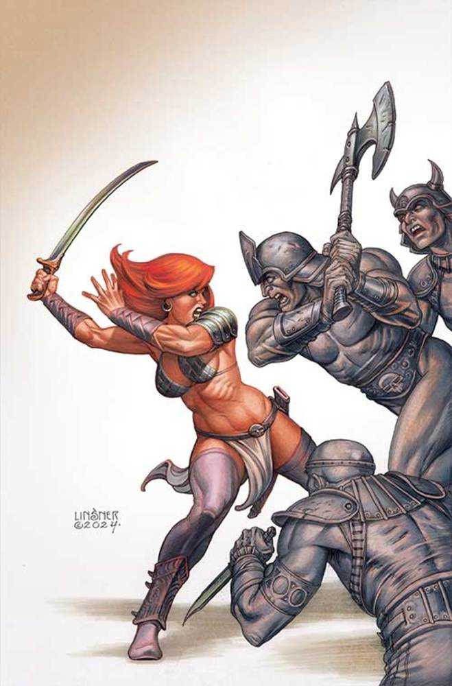 Red Sonja Empire Damned #5 Cover K 30 Copy Variant Edition Linsner Virgin