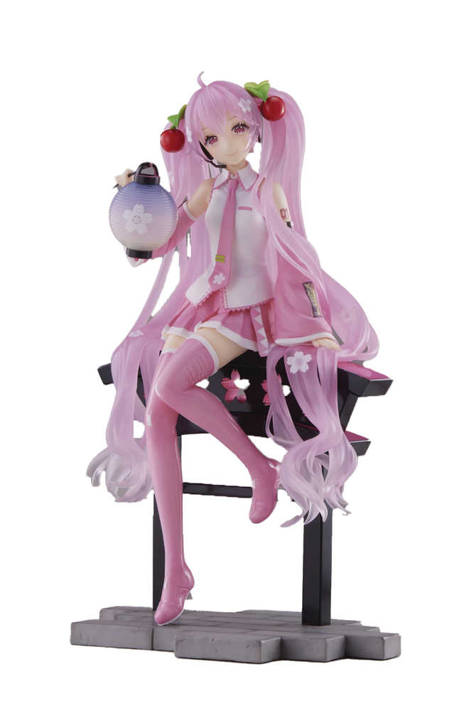 Sakura Miku Amp Sakura Lantern Figure