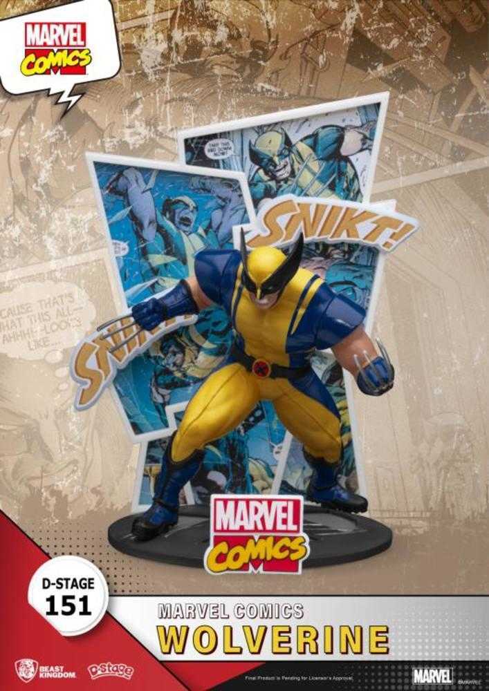 Sdcc 2024 Marvel Comics Ds-151 Wolverine D-Stage Previews Exclusive Statue (
