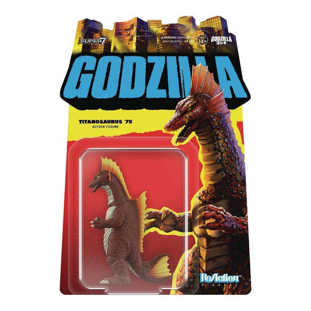 Godzilla Toho Reaction Wv7 Titanosaurus 3-3/4in Action Figure