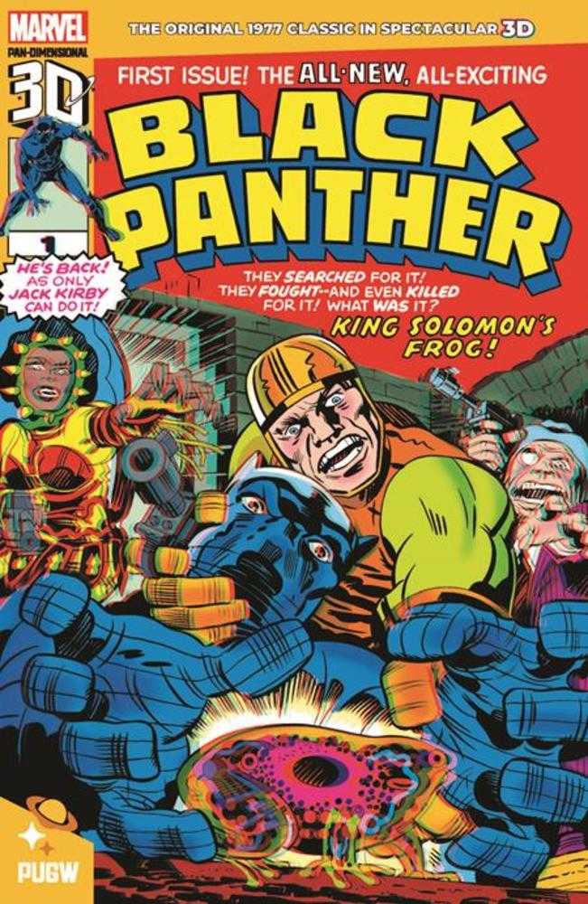 Black Panther (1977) #1 Pan Dimensional 3D Edition (Previously On Foc 12/30/2024)
