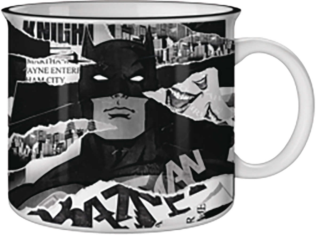 DC Comics Batman Torn Images 20oz Camper Mug