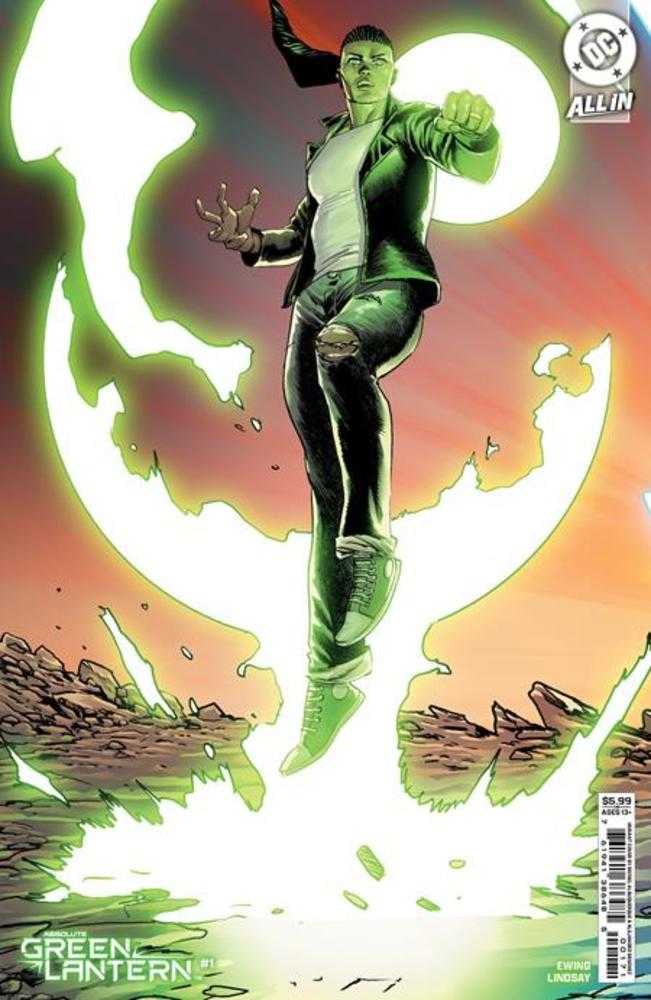 Absolute Green Lantern #1 Cover D Rafael Albuquerque Connecting Card Stock Variant