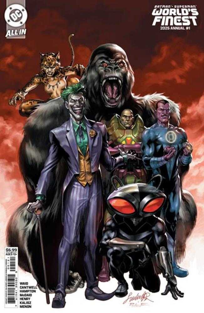 Batman Superman Worlds Finest 2025 Annual #1 (One Shot) Cover C Salvador Larroca Card Stock Variant (We Are Yesterday)