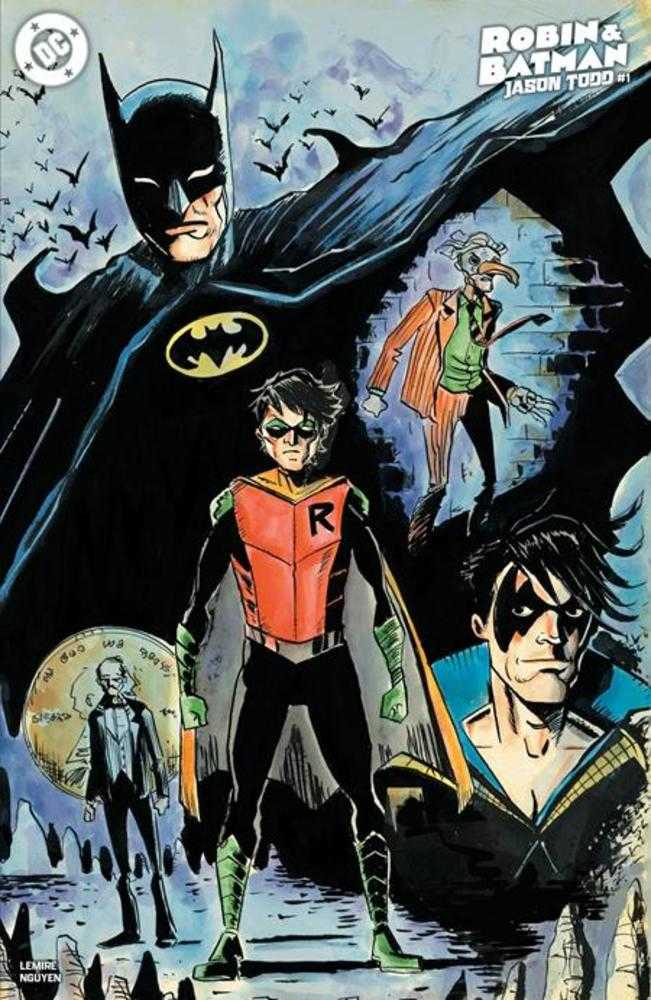 Robin & Batman Jason Todd #1 (Of 3) Cover B Jeff Lemire Variant