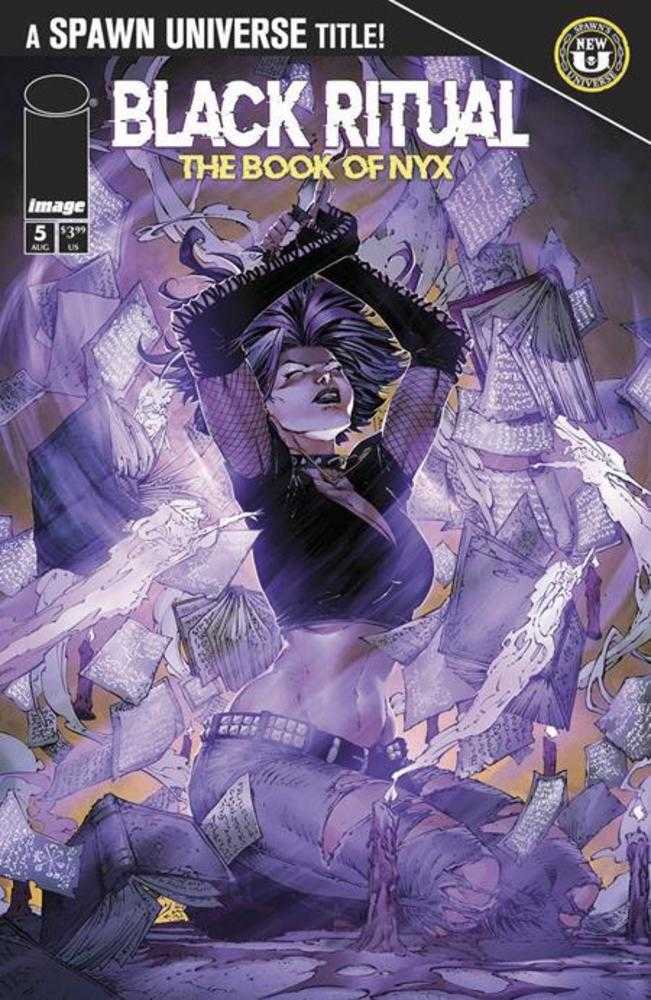 Spawn Black Ritual The Book Of NYX #5 (Of 7) Cover B Brett Booth Variant
