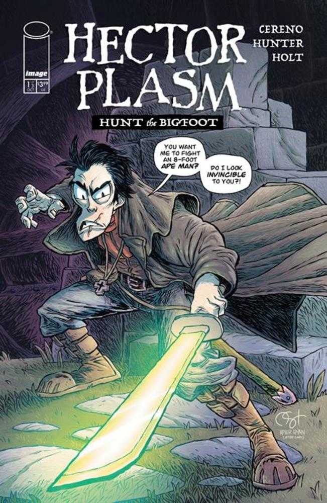 Hector Plasm Hunt The Bigfoot #1 (Of 3) Cover B Derek Hunter Variant (Mature)