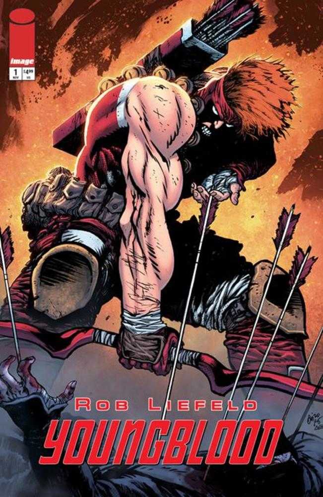 Youngblood #1 (2025) Cover E Daniel Warren Johnson Variant