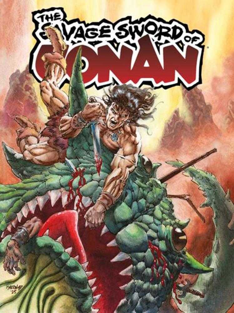 Savage Sword Of Conan #12 Cover B Geof Isherwood Variant (Mature)