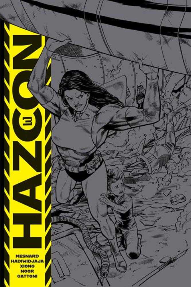 Hazcon #3 (Of 5) Cover D 5 Copy Donny Hadiwidjaja Unlock Black Embossed Uv Variant