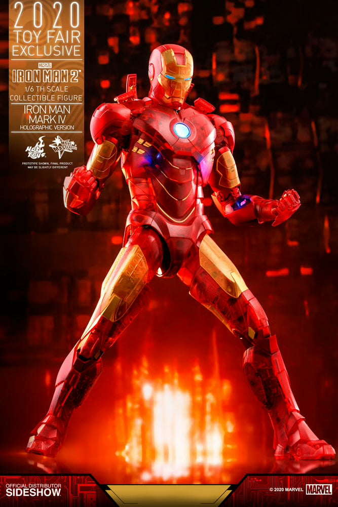 Hot Toys: IRON MAN MARK IV (HOLOGRAPHIC VERSION) 1/6th Scale